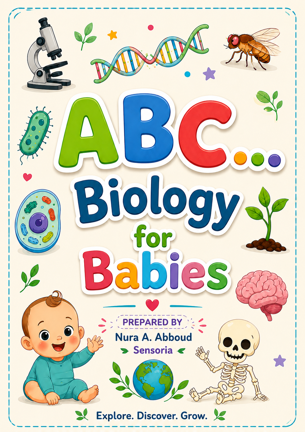 سينسوريا، "ABC Biology for Babies " كتاب الأحياء للأطفال بطريقة بصرية ممتعة