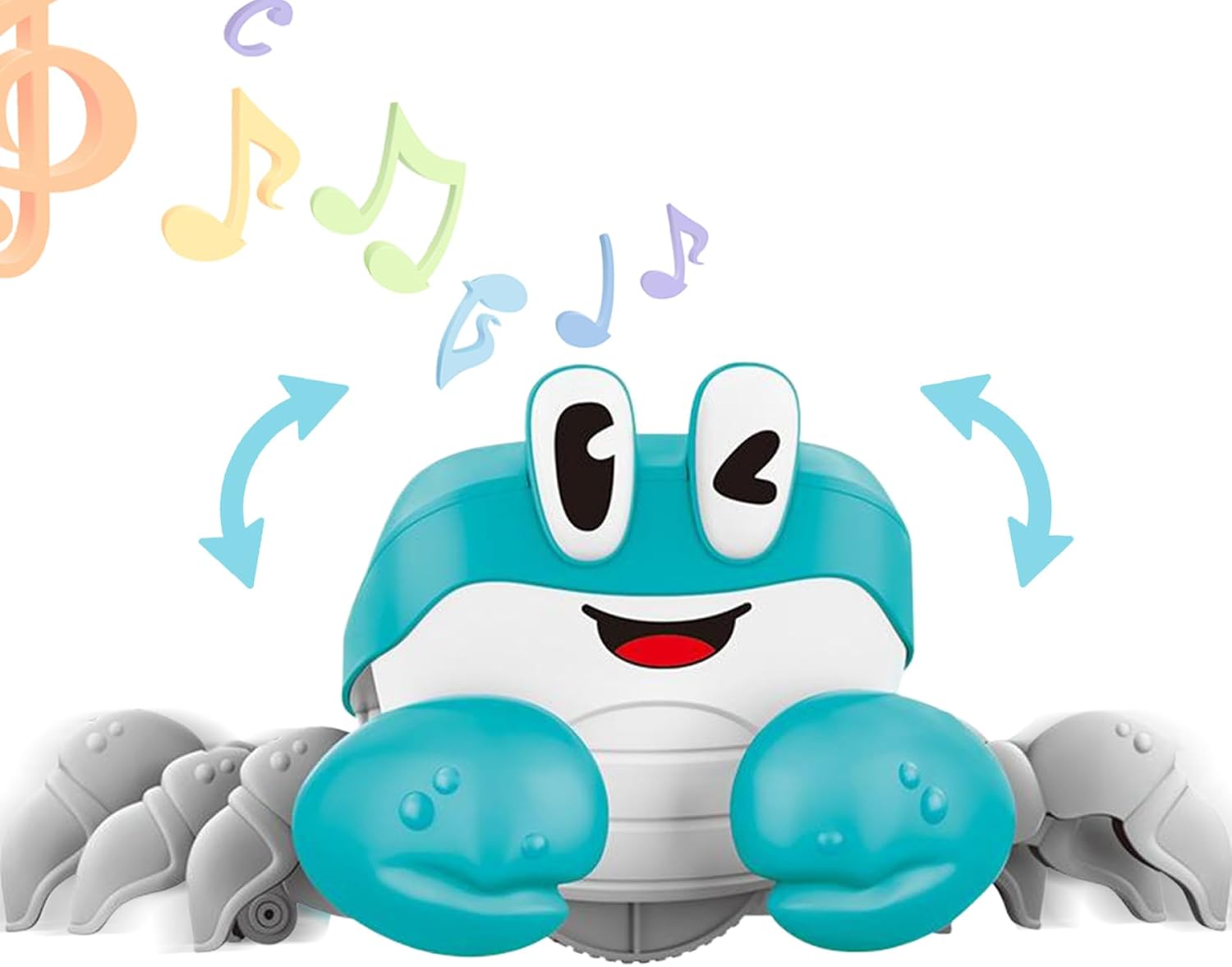 سينسوريا - لعبة السلطعون المتحرك ( Light-Up Crawling Crab Toy) - الصورة 4