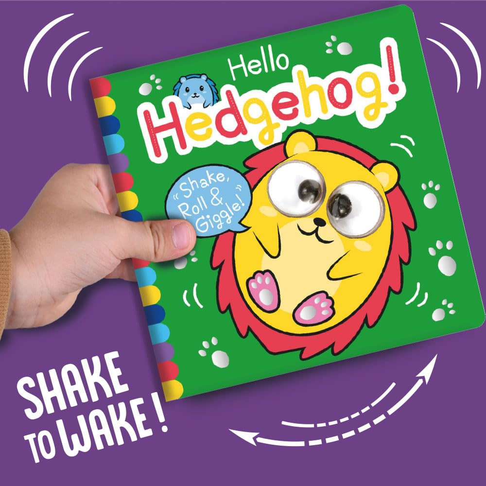 سينسوريا - كتاب "Hello Hedgehog!" التفاعلي المقوى لتعزيز التركيز البصري والقرائية المبكرة - الصورة 3