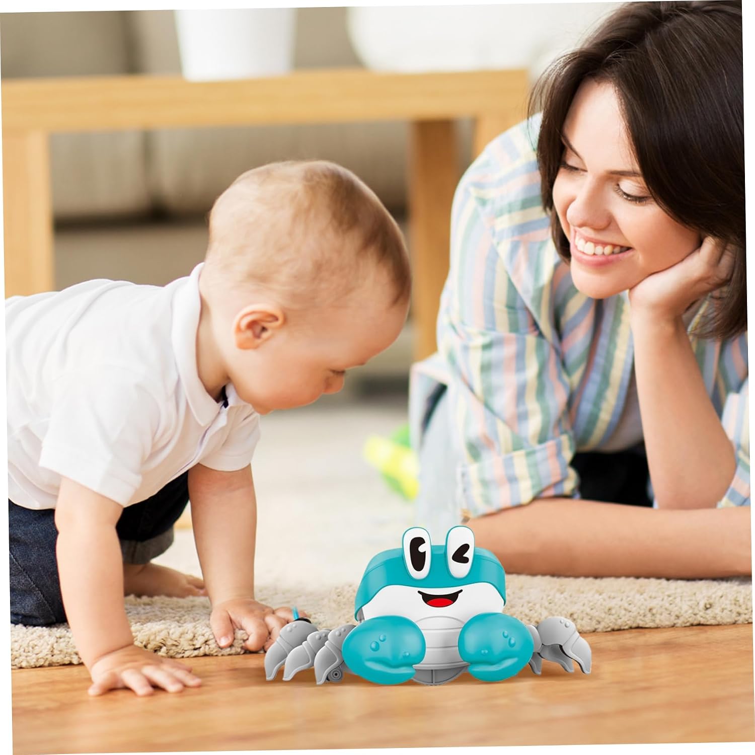 سينسوريا - لعبة السلطعون المتحرك ( Light-Up Crawling Crab Toy) - الصورة 3