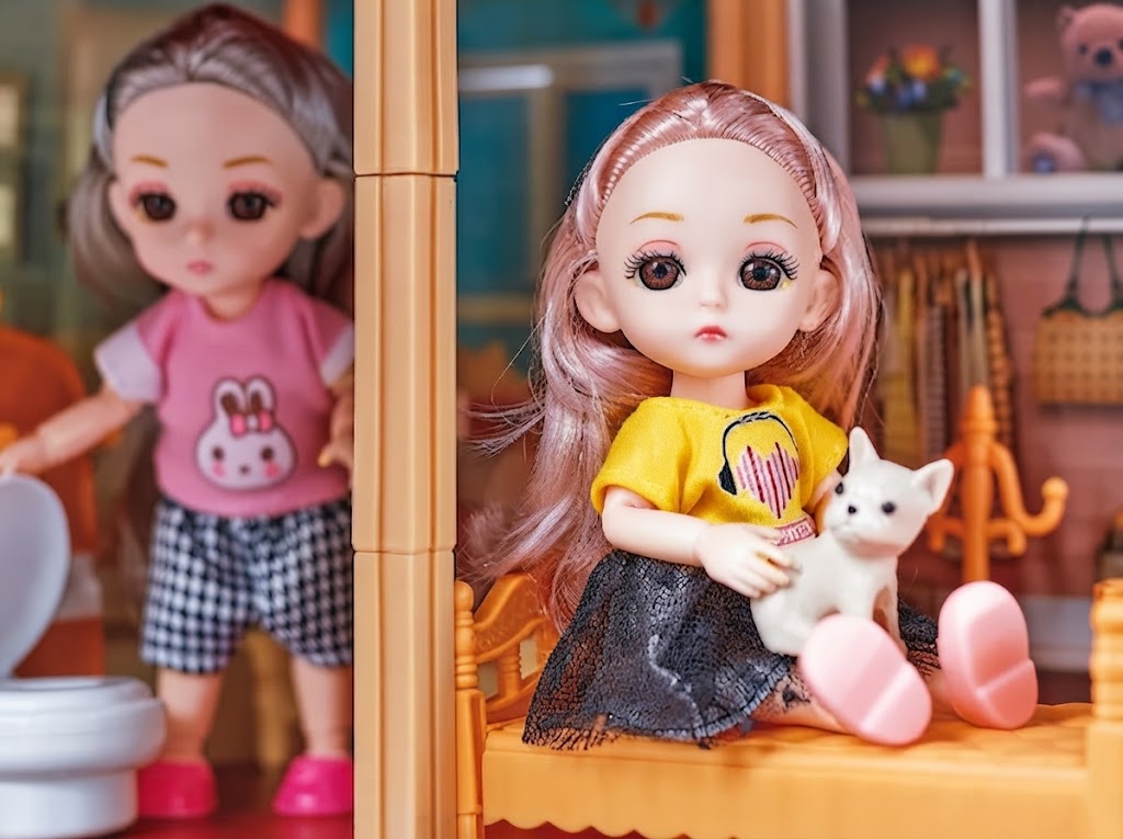 سينسوريا: بيت الدمى - فيلا كلاسيكية كبيرة مع إضاءة وإكسسوارات كاملة (تجميع ذاتي DIY) - الصورة 3